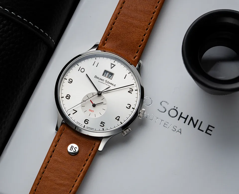 Brunello GMT Herrenuhr Bruno Söhnle Glashütte