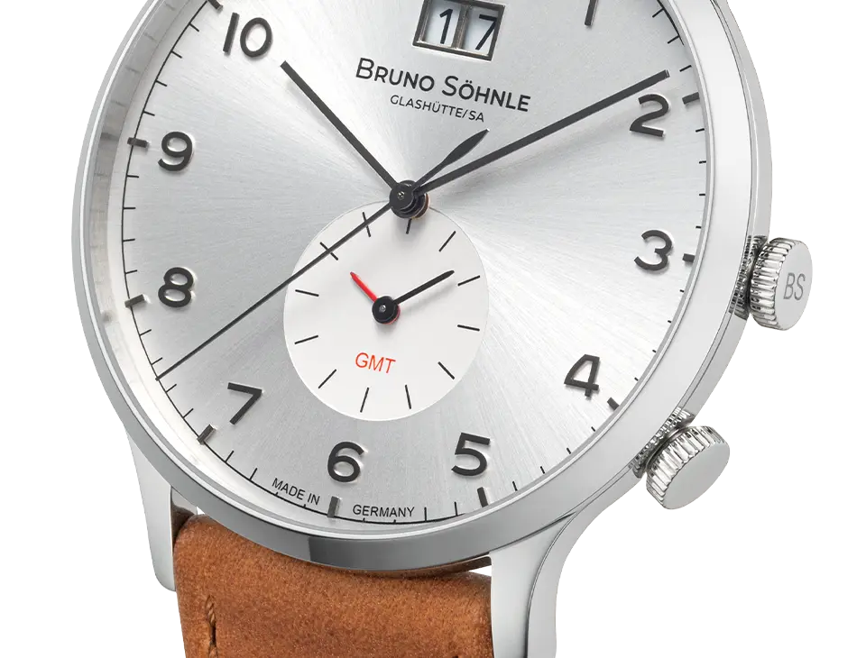 Brunello GMT Detail GMT-Anzeige Bruno Söhnle Glashütte