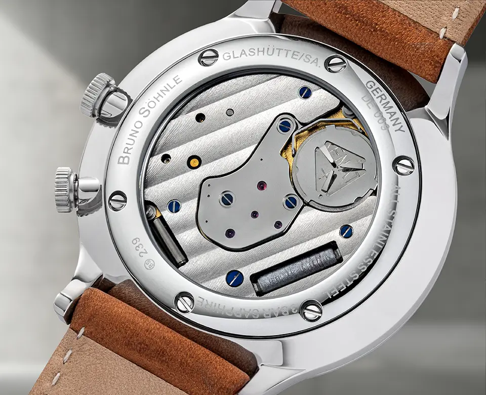 Brunello GMT Rückseite Bruno Söhnle Glashütte