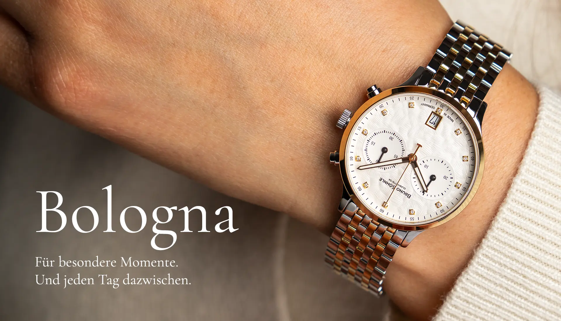 Bologna Damen Chronograph von Bruno Söhnle Mood